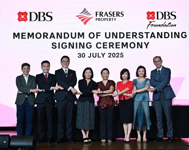 DBS and Frasers Property partner to strengthen heartland economy, unlocking value for over 2,000 retailers and nearly half of Singapore’s population